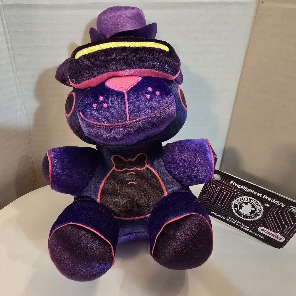 Funko Five Nights At Freddys VR Freddy Fazbear Plush Purple Bear FNAF NEW w Tag